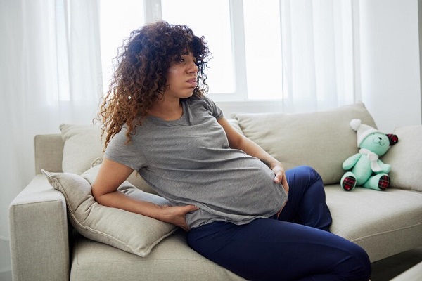 درمان سریع نفخ شکم در بارداری